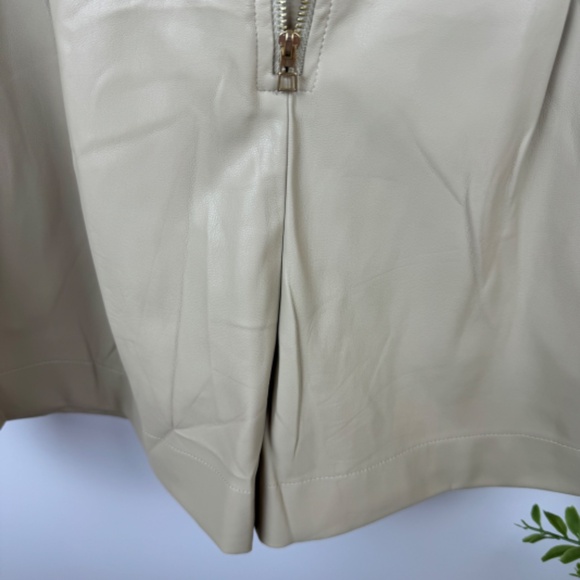 SHUG Khaki Vegan Leather Romper NWT / Sizes S - L In Stock / CLEARANCE - Picture 7 of 15